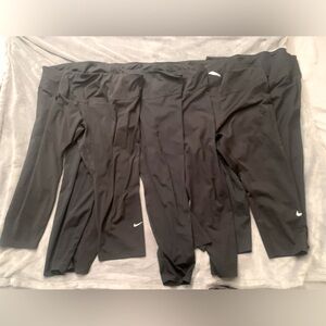5 Pairs Nike Leggings Bundle!☀️ 5 Pairs 2X Black-1